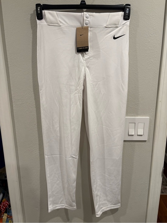Nike Other - Nike Full Length Baseball Pants Solid White Youth Size XS 6/7 HQ7400-100 New